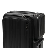 【正規品1年保証】 バーマス スーツケース 機内持ち込み フロントオープン BERMAS キャリーケース カップホルダー ストッパー 3～4泊 TSロック トラベルセントリー EURO CITY3 サイドポケット付き 35L 48cm 60526