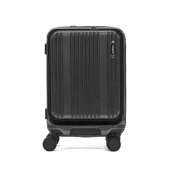 【正規品1年保証】 バーマス スーツケース 機内持ち込み フロントオープン BERMAS 軽量 ストッパー キャリーケース 3～4泊 TSAロック USBポート 静音 トラベルセントリー INTER CITY2 36L 47cm 60561