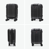 【正規品1年保証】 バーマス スーツケース 機内持ち込み フロントオープン BERMAS 軽量 ストッパー キャリーケース 3～4泊 TSAロック USBポート 静音 トラベルセントリー INTER CITY2 36L 47cm 60561