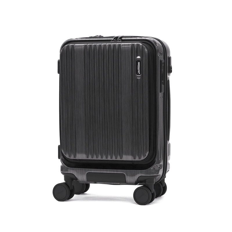 【正規品1年保証】 バーマス スーツケース 機内持ち込み フロントオープン BERMAS 軽量 ストッパー キャリーケース 3～4泊 TSAロック USBポート 静音 トラベルセントリー INTER CITY2 36L 47cm 60561