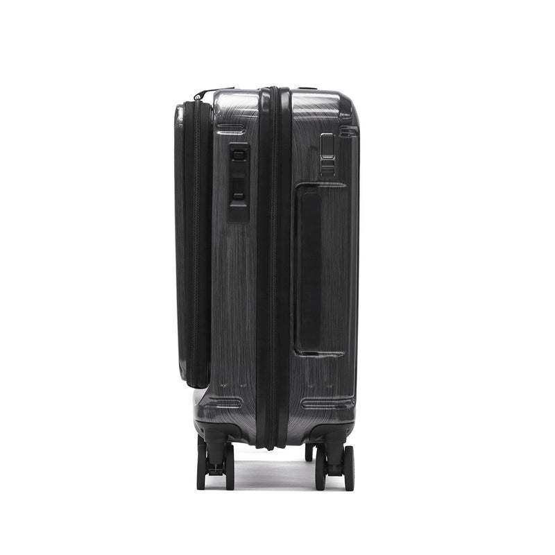【正規品1年保証】 バーマス スーツケース 機内持ち込み フロントオープン BERMAS 軽量 ストッパー キャリーケース 3～4泊 TSAロック USBポート 静音 トラベルセントリー INTER CITY2 36L 47cm 60561