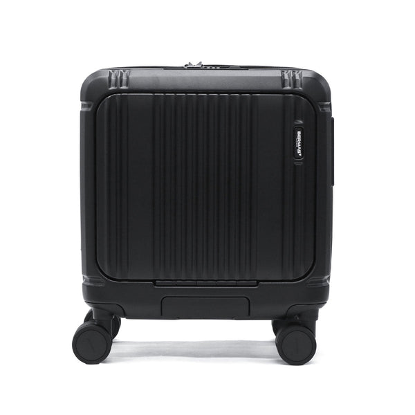 [1 year warranty for genuine product] BERMAS suitcase carry-on front open BERMAS lightweight stopper carry case 3-4 nights TSA lock USB port INTER CITY2 PRO One-touch front open 32L 39cm 60565