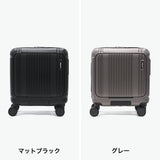[1 year warranty for genuine product] BERMAS suitcase carry-on front open BERMAS lightweight stopper carry case 3-4 nights TSA lock USB port INTER CITY2 PRO One-touch front open 32L 39cm 60565