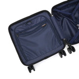 [1 year warranty for genuine product] BERMAS suitcase carry-on front open BERMAS lightweight stopper carry case 3-4 nights TSA lock USB port INTER CITY2 PRO One-touch front open 32L 39cm 60565