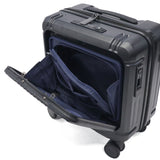 [1 year warranty for genuine product] BERMAS suitcase carry-on front open BERMAS lightweight stopper carry case 3-4 nights TSA lock USB port INTER CITY2 PRO One-touch front open 32L 39cm 60565