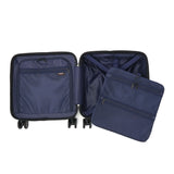 [1 year warranty for genuine product] BERMAS suitcase carry-on front open BERMAS lightweight stopper carry case 3-4 nights TSA lock USB port INTER CITY2 PRO One-touch front open 32L 39cm 60565