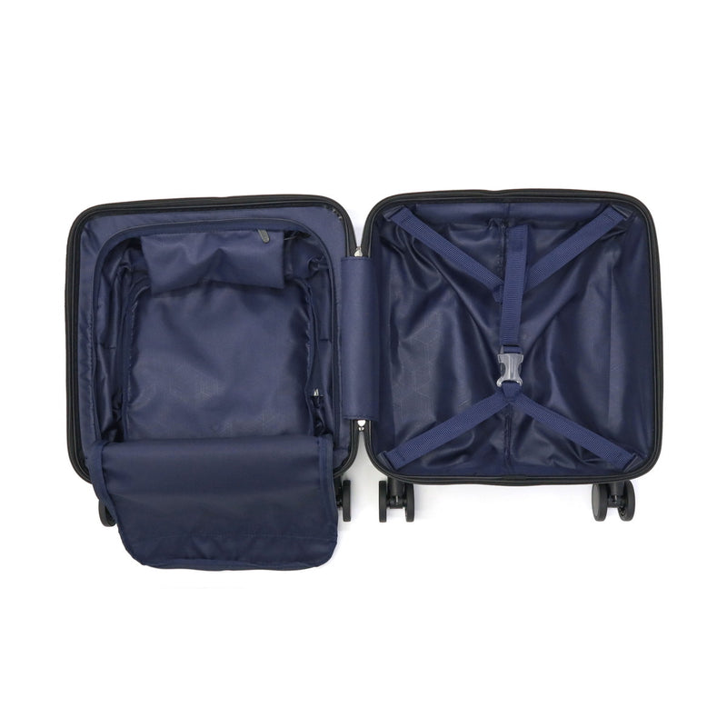 [1 year warranty for genuine product] BERMAS suitcase carry-on front open BERMAS lightweight stopper carry case 3-4 nights TSA lock USB port INTER CITY2 PRO One-touch front open 32L 39cm 60565