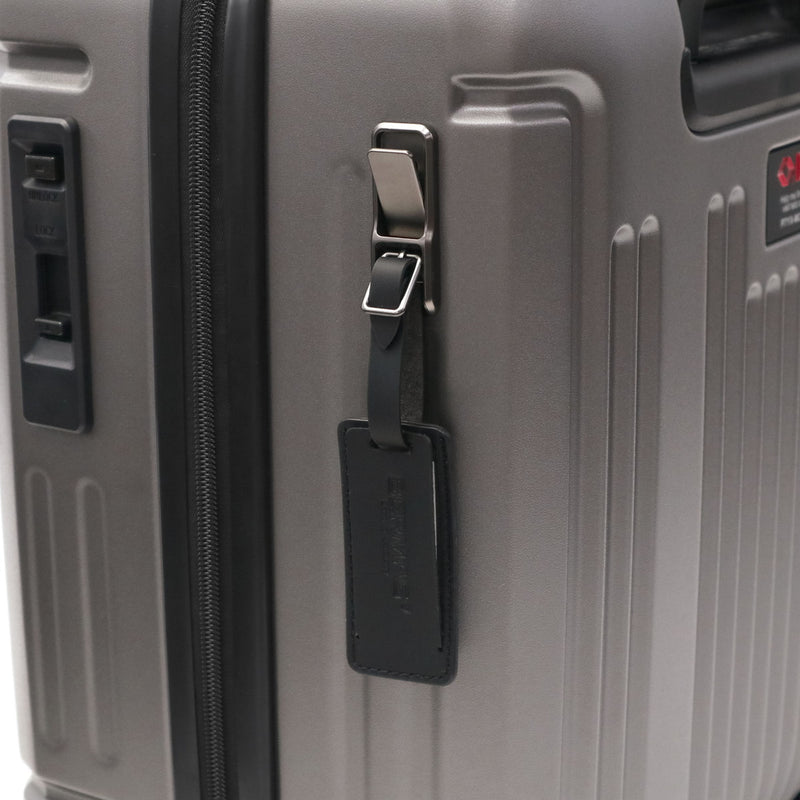 [1 year warranty for genuine product] BERMAS suitcase carry-on front open BERMAS lightweight stopper carry case 3-4 nights TSA lock USB port INTER CITY2 PRO One-touch front open 32L 39cm 60565