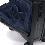 [1 year warranty for genuine product] BERMAS suitcase carry-on front open BERMAS lightweight stopper carry case 3-4 nights TSA lock USB port INTER CITY2 PRO One-touch front open 32L 39cm 60565
