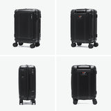 [1 year warranty for genuine product] BERMAS suitcase carry-on front open BERMAS lightweight stopper carry case 3-4 nights TSA lock USB port INTER CITY2 PRO One-touch front open 36L 48cm 60566