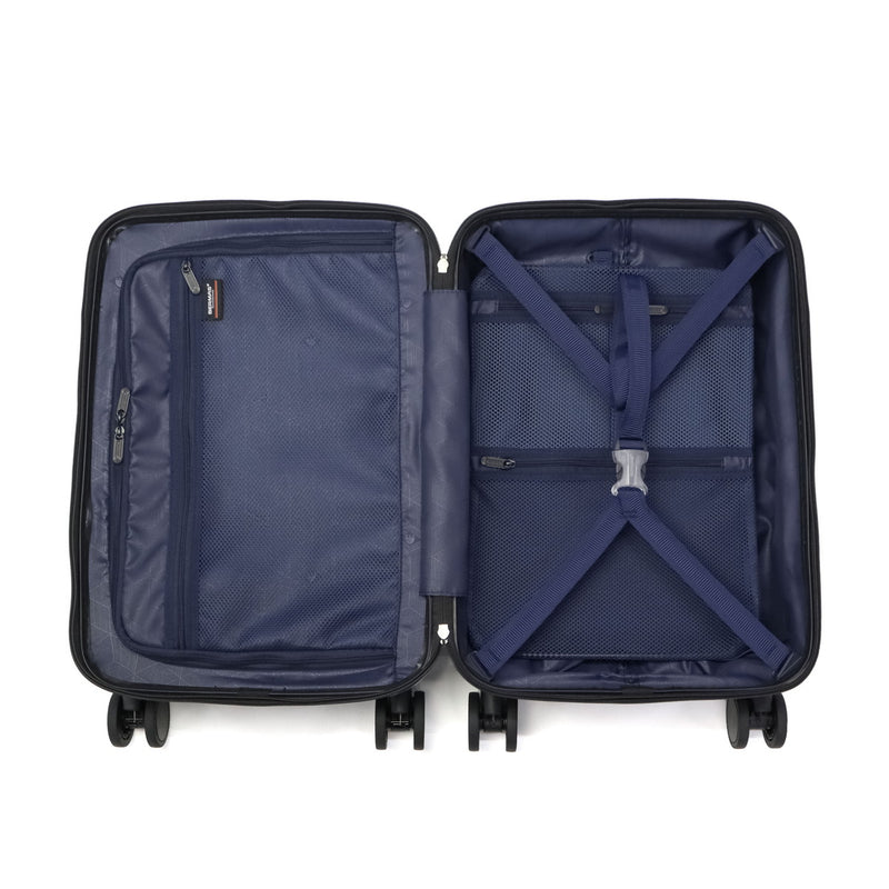 [1 year warranty for genuine product] BERMAS suitcase carry-on front open BERMAS lightweight stopper carry case 3-4 nights TSA lock USB port INTER CITY2 PRO One-touch front open 36L 48cm 60566