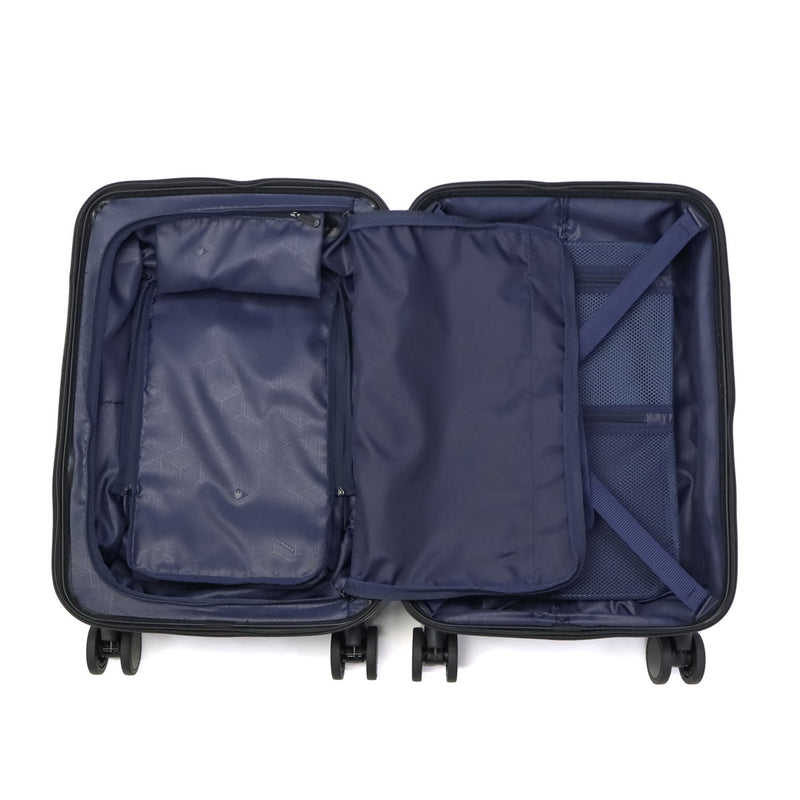 [1 year warranty for genuine product] BERMAS suitcase carry-on front open BERMAS lightweight stopper carry case 3-4 nights TSA lock USB port INTER CITY2 PRO One-touch front open 36L 48cm 60566