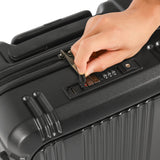 [1 year warranty for genuine product] BERMAS suitcase carry-on front open BERMAS lightweight stopper carry case 3-4 nights TSA lock USB port INTER CITY2 PRO One-touch front open 36L 48cm 60566