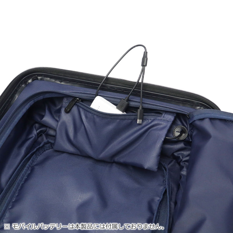[1 year warranty for genuine product] BERMAS suitcase carry-on front open BERMAS lightweight stopper carry case 3-4 nights TSA lock USB port INTER CITY2 PRO One-touch front open 36L 48cm 60566