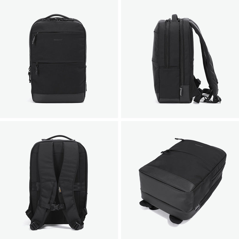 【正規品1年保証】 バーマス リュック メンズ レディース BERMAS ビジネスバッグ 通勤 おしゃれ 小さめ 撥水 ビジネス A4 ビジネスリュック 通勤リュック 2層 PC PC収納 コーデュラ BAUERIV 2層リュックM 60670
