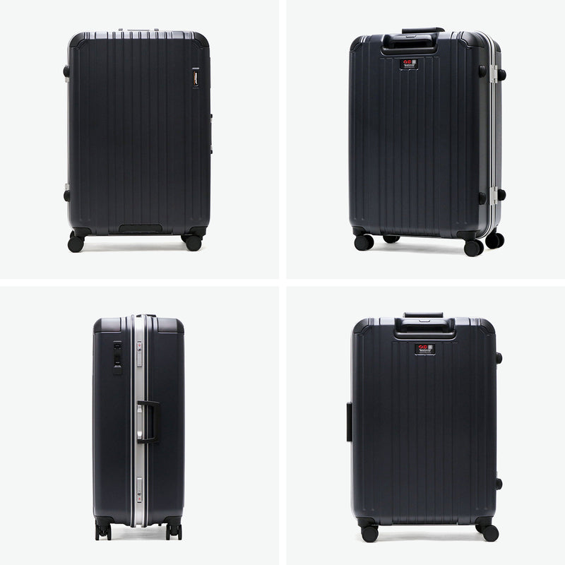 【正規品1年保証】 バーマス スーツケース Lサイズ BERMAS キャリー キャリーケース 大型 大容量 ビジネス 旅行 トラベル TSAロック ストッパー付き 静音 メンズ レディース 8～9泊 HERITAGEⅡ フレーム88L 60534