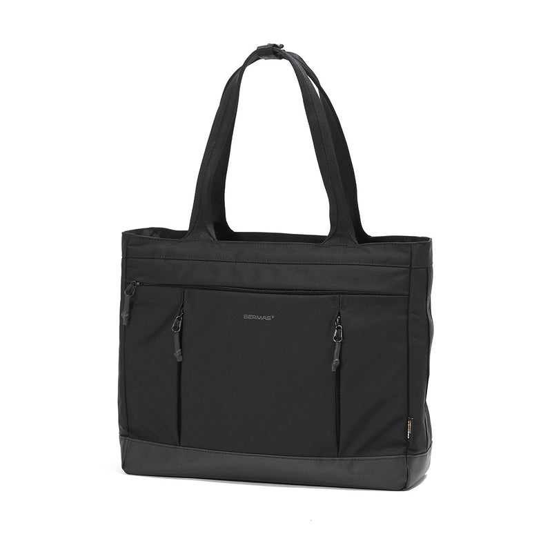 【正規品1年保証】 バーマス トートバッグ メンズ レディース ファスナー付き 大きめ A4 B4 BERMAS ビジネスバッグ 通勤 おしゃれ 撥水 ビジネス ブランド 横 自立 PC PC収納 BAUERIV 横型トート 60672