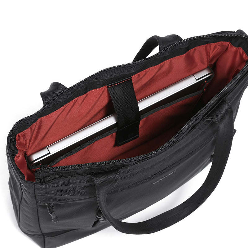 【正規品1年保証】 バーマス トートバッグ メンズ レディース ファスナー付き 大きめ A4 B4 BERMAS ビジネスバッグ 通勤 おしゃれ 撥水 ビジネス ブランド 横 自立 PC PC収納 BAUERIV 横型トート 60672