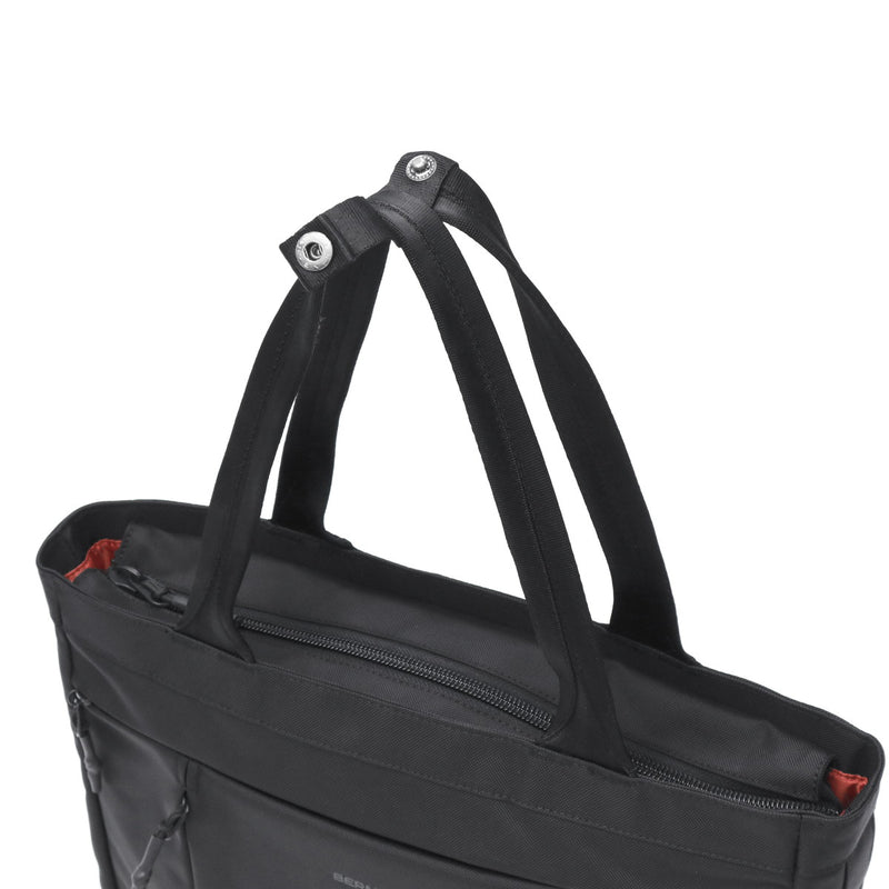 【正規品1年保証】 バーマス トートバッグ メンズ レディース ファスナー付き 大きめ A4 B4 BERMAS ビジネスバッグ 通勤 おしゃれ 撥水 ビジネス ブランド 横 自立 PC PC収納 BAUERIV 横型トート 60672