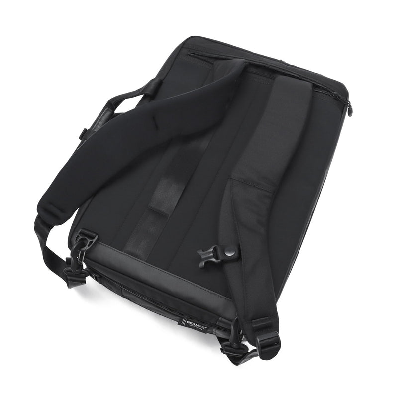 【正規品1年保証】 バーマス ビジネスバッグ メンズ レディース オーバーナイト BERMAS ブランド 大人 通勤 3WAY ブリーフケース 拡張機能 A4 B4 黒 ナイロン 撥水 PC 出張 BAUERIV 3WAYオーバーナイター 60674