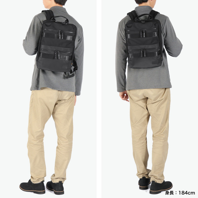 【正規品1年保証】 バーマス リュック メンズ レディース ビジネスリュック BERMAS ブランド 大人 ビジネス バックパック 軽量 軽い A4 B4 黒 ナイロン 撥水 PC収納 出張 トラベル BAUER BS デイパックM 60680