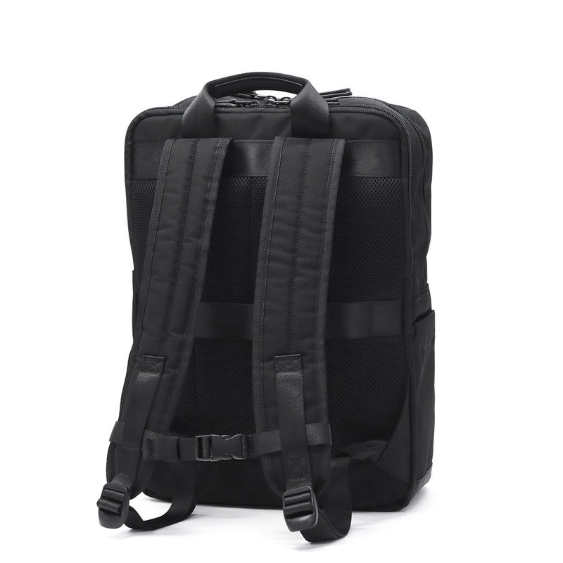 【正規品1年保証】 バーマス リュック メンズ レディース ビジネスリュック BERMAS ブランド 大人 ビジネス バックパック 軽量 軽い A4 B4 黒 ナイロン 撥水 PC収納 出張 トラベル BAUER BS デイパックL 60681