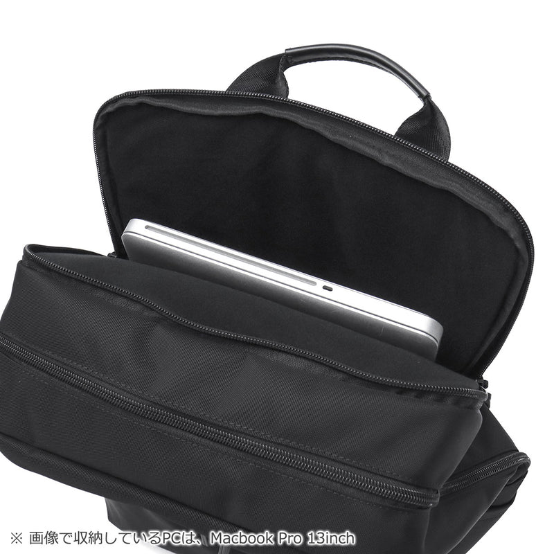 【正規品1年保証】 バーマス リュック メンズ レディース ビジネスリュック BERMAS ブランド 大人 ビジネス バックパック 軽量 軽い A4 B4 黒 ナイロン 撥水 PC収納 出張 トラベル BAUER BS デイパックL 60681