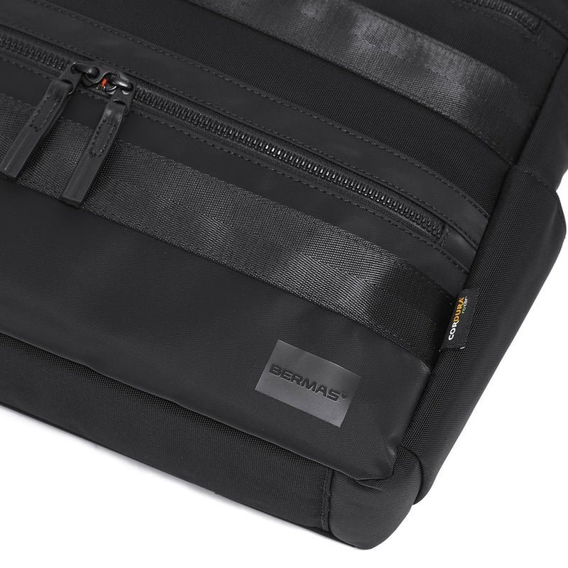 【正規品1年保証】 バーマス トートバッグ メンズ レディース ビジネストート BERMAS ブランド 大人 ビジネス トート バッグ 軽量 軽い A4 B4 黒 ナイロン 撥水 PC収納 出張 トラベル BAUER BS 横型トート 60682