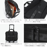 【正規品1年保証】 バーマス ビジネスバッグ メンズ レディース 3WAY ブリーフケース BERMAS ブランド 大人 通勤 バックパック 手持ち 肩掛け A4 B4 黒 ナイロン 撥水 PC 出張 BAUER BS 3WAYブリーフ40cm 60683