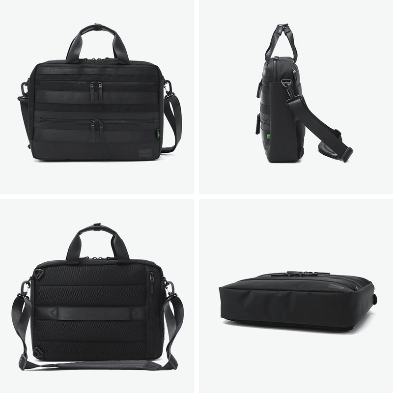 【正規品1年保証】 バーマス ビジネスバッグ メンズ レディース 3WAY ブリーフケース BERMAS ブランド 大人 通勤 バックパック 手持ち 肩掛け A4 B4 黒 ナイロン 撥水 PC 出張 BAUER BS 3WAYブリーフ40cm 60683