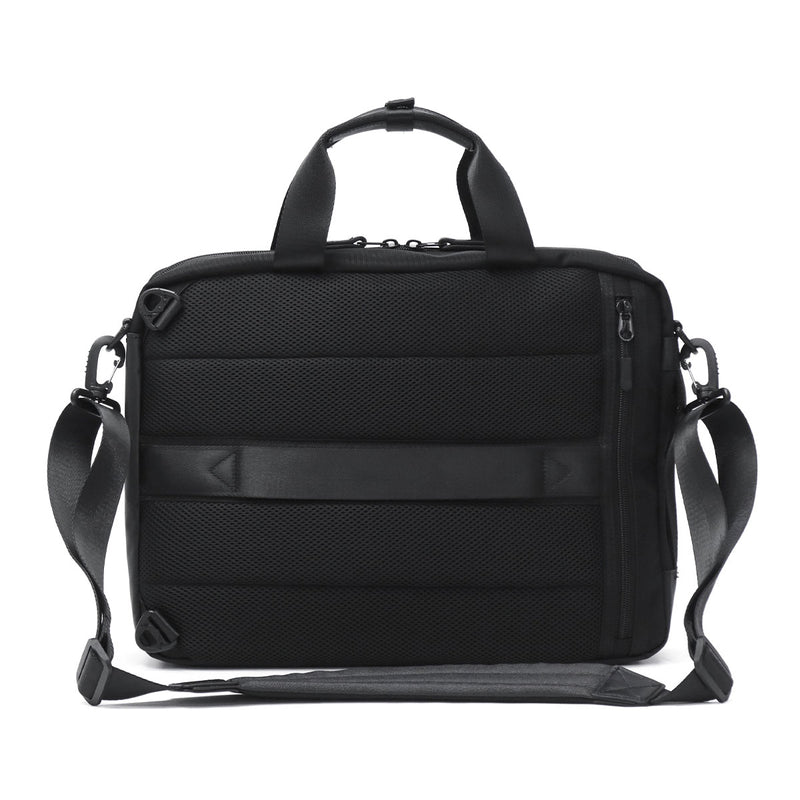 【正規品1年保証】 バーマス ビジネスバッグ メンズ レディース 3WAY ブリーフケース BERMAS ブランド 大人 通勤 バックパック 手持ち 肩掛け A4 B4 黒 ナイロン 撥水 PC 出張 BAUER BS 3WAYブリーフ40cm 60683