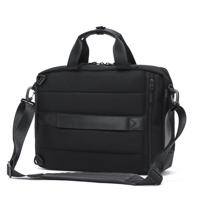【正規品1年保証】 バーマス ビジネスバッグ メンズ レディース 3WAY ブリーフケース BERMAS ブランド 大人 通勤 バックパック 手持ち 肩掛け A4 B4 黒 ナイロン 撥水 PC 出張 BAUER BS 3WAYブリーフ40cm 60683