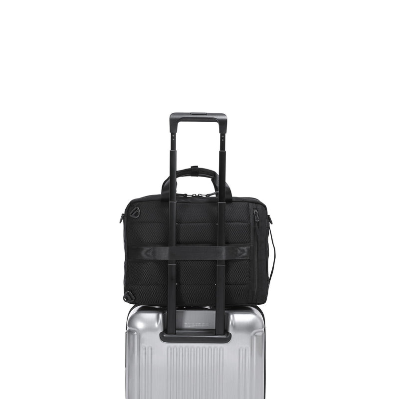 【正規品1年保証】 バーマス ビジネスバッグ メンズ レディース 3WAY ブリーフケース BERMAS ブランド 大人 通勤 バックパック 手持ち 肩掛け A4 B4 黒 ナイロン 撥水 PC 出張 BAUER BS 3WAYブリーフ40cm 60683