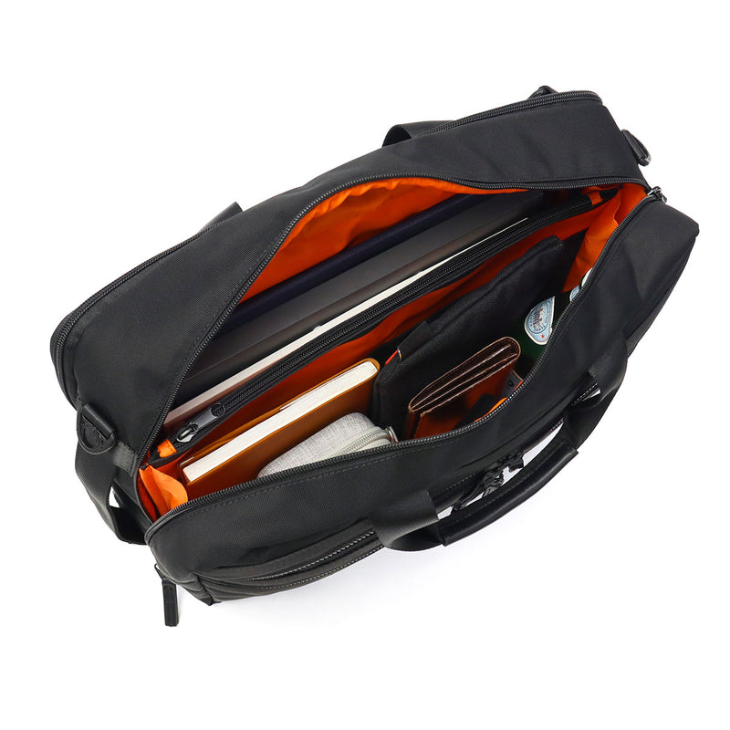 【正規品1年保証】 バーマス ビジネスバッグ メンズ レディース オーバーナイト BERMAS ブランド 大人 通勤 3WAY ブリーフケース 拡張機能 A4 B4 黒 ナイロン 撥水 PC 出張 BAUER BS 3WAYオーバーナイター 60684