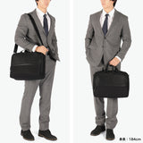 【正規品1年保証】 バーマス ブリーフケース メンズ レディース 大容量 ナイロン ダブルファスナー BERMAS ビジネス ビジネスバッグ 軽量 軽い 2WAY 撥水 防水 A4 B4 CITYSCAPE オーバーナイターブリーフ 60693