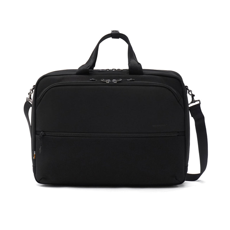 【正規品1年保証】 バーマス ブリーフケース メンズ レディース 大容量 ナイロン ダブルファスナー BERMAS ビジネス ビジネスバッグ 軽量 軽い 2WAY 撥水 防水 A4 B4 CITYSCAPE オーバーナイターブリーフ 60693