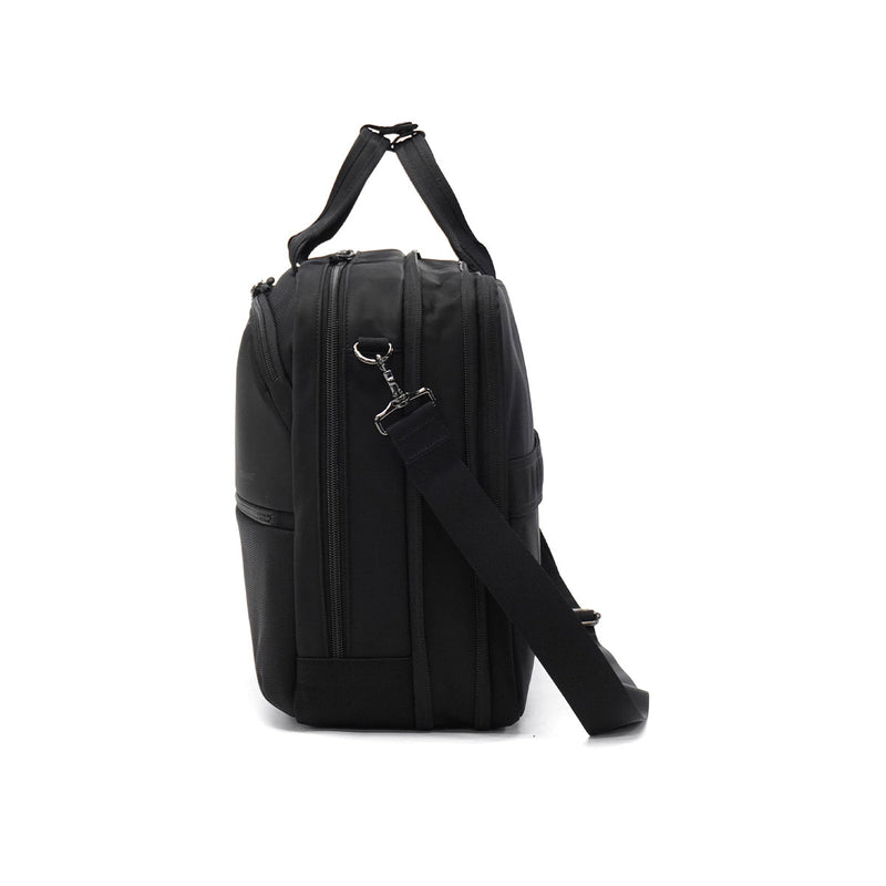 【正規品1年保証】 バーマス ブリーフケース メンズ レディース 大容量 ナイロン ダブルファスナー BERMAS ビジネス ビジネスバッグ 軽量 軽い 2WAY 撥水 防水 A4 B4 CITYSCAPE オーバーナイターブリーフ 60693