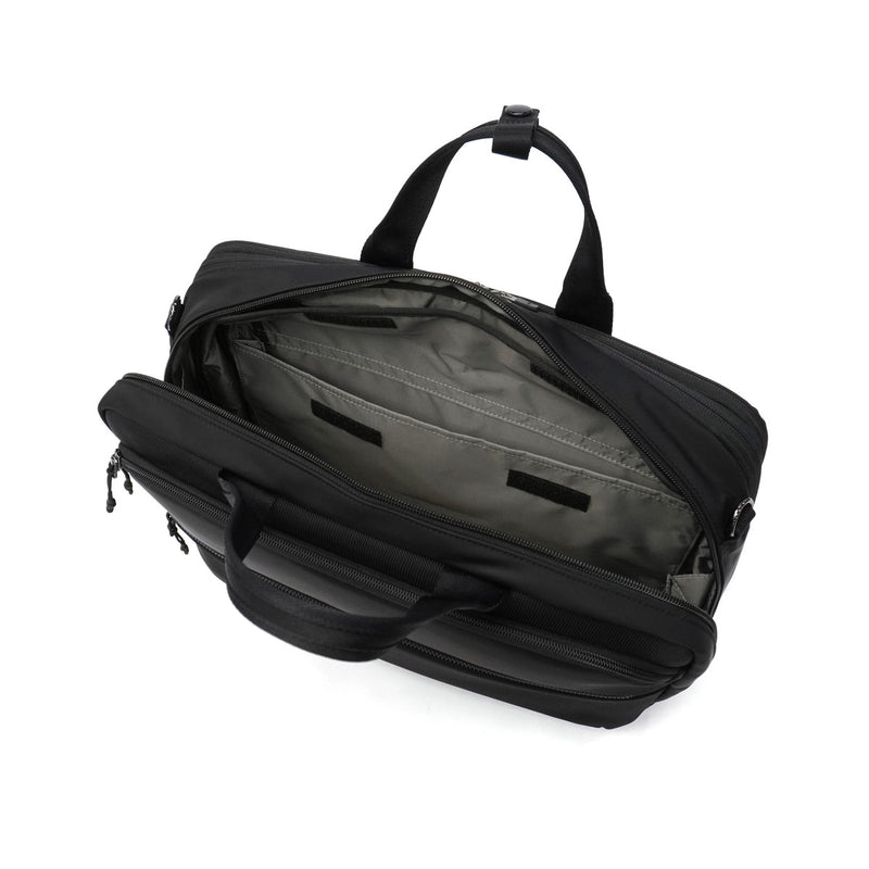 【正規品1年保証】 バーマス ブリーフケース メンズ レディース 大容量 ナイロン ダブルファスナー BERMAS ビジネス ビジネスバッグ 軽量 軽い 2WAY 撥水 防水 A4 B4 CITYSCAPE オーバーナイターブリーフ 60693