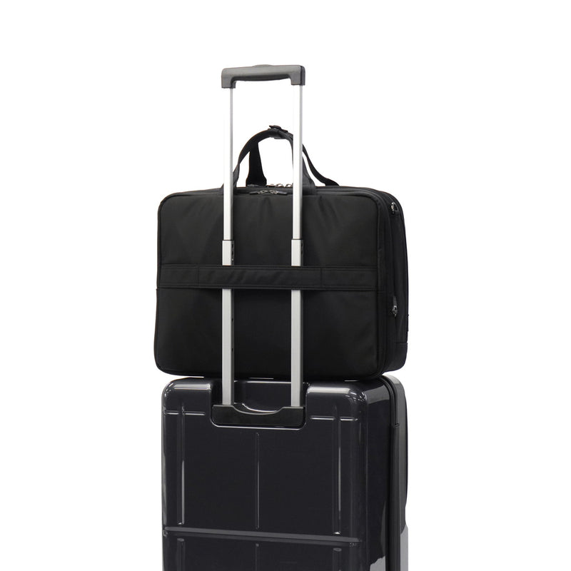 【正規品1年保証】 バーマス ブリーフケース メンズ レディース 大容量 ナイロン ダブルファスナー BERMAS ビジネス ビジネスバッグ 軽量 軽い 2WAY 撥水 防水 A4 B4 CITYSCAPE オーバーナイターブリーフ 60693