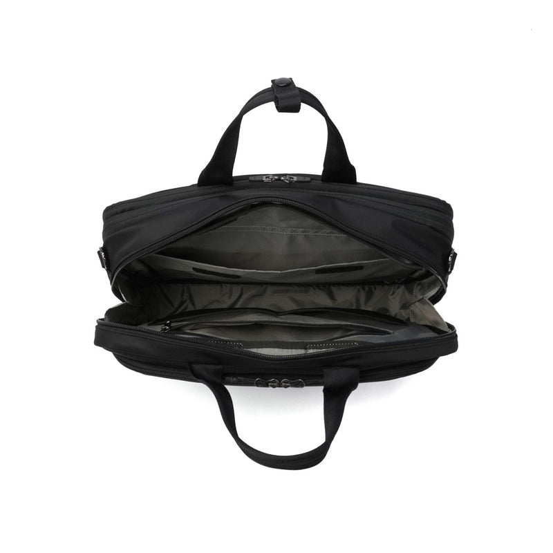 【正規品1年保証】 バーマス ブリーフケース メンズ レディース 大容量 ナイロン ダブルファスナー BERMAS ビジネス ビジネスバッグ 軽量 軽い 2WAY 撥水 防水 A4 B4 CITYSCAPE オーバーナイターブリーフ 60693