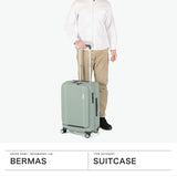 【正規品1年保証】 バーマス スーツケース フロントオープン BERMAS ビジネス 軽量 かわいい 静音 キャスター TSロック ストッパー 5～6泊 旅行 出張 53L 56cm TRAVEL SMART フロントオープンファスナー 60551