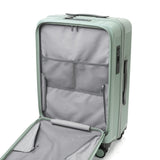 【正規品1年保証】 バーマス スーツケース フロントオープン BERMAS ビジネス 軽量 かわいい 静音 キャスター TSロック ストッパー 5～6泊 旅行 出張 53L 56cm TRAVEL SMART フロントオープンファスナー 60551