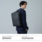 【正規品1年保証】 バーマス ビジネスバッグ メンズ レディース 大容量 3WAY BERMAS リュック カバン 大きめ 通勤 出張 拡張 拡張機能 ブランド 撥水 ノートPC 15インチ A4 B4 DULITE FLEX 3WAYリュック 60645