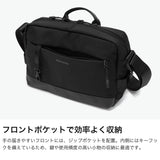 【正規品1年保証】 バーマス ショルダーバッグ メンズ レディース 軽量 小さめ 斜めがけ 大人 ブランド BERMAS ショルダー 撥水 防汚性 耐久性 コンパクト キャリーオン シンプル A5 BAUEIV 横型ショルダー 60678