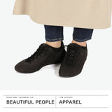 ビューティフルピープル スニーカー メンズ レディース ブランド beautiful people 靴 おしゃれ 大人 きれいめ 黒 白 上質 牛革 本革 革 REPRODUCTION OF FOUND german traner in nubuck 711944