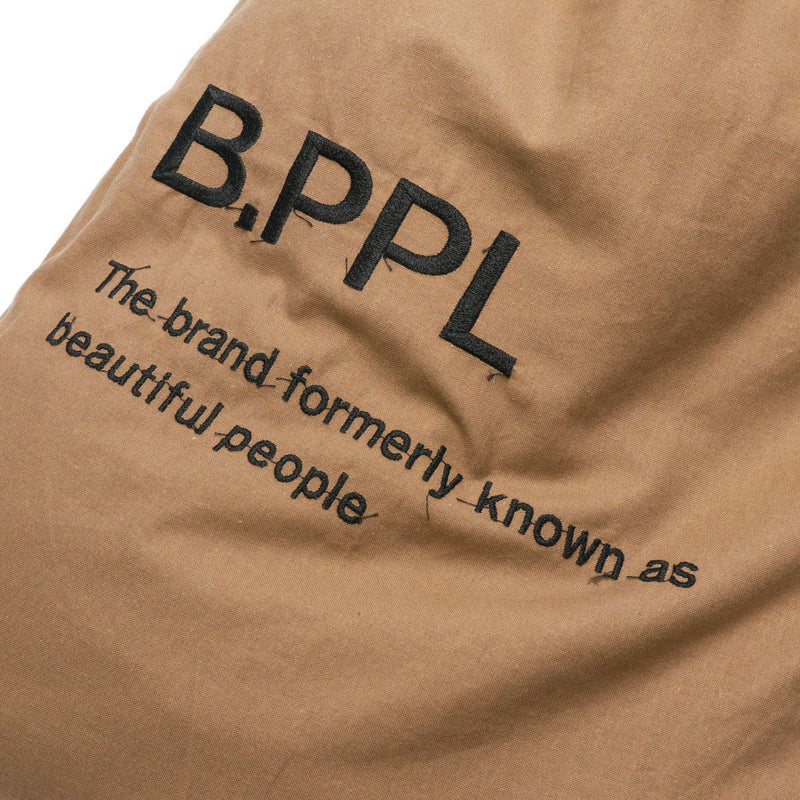 Beautiful People Tote Bag for Women Men Large A4 Beautiful People Bag Tote Lightweight Drawstring Bag Sub Bag Stylish Drawstring Bag Large Size Adult Embroidery Cotton B.PPL Gathering Tote Bag 612012