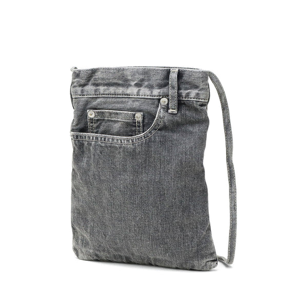 ビューティフルピープル ショルダーバッグ レディース メンズ ブランド 軽量 小さめ beautiful people デニム バッグ ショルダー 斜めがけ 大人 おしゃれ かわいい A5 excerption denim bleached sacoche 511981
