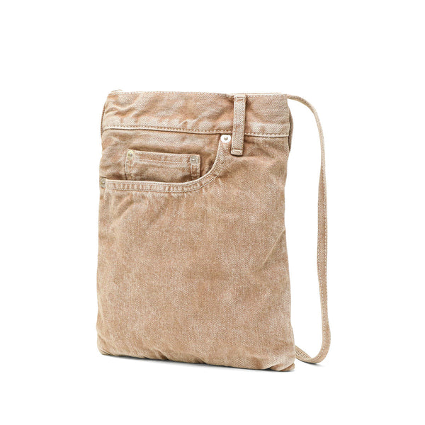 ビューティフルピープル ショルダーバッグ レディース メンズ ブランド 軽量 小さめ beautiful people デニム バッグ ショルダー 斜めがけ 大人 おしゃれ かわいい A5 excerption denim bleached sacoche 511981