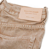 ビューティフルピープル ショルダーバッグ レディース メンズ ブランド 軽量 小さめ beautiful people デニム バッグ ショルダー 斜めがけ 大人 おしゃれ かわいい A5 excerption denim bleached sacoche 511981