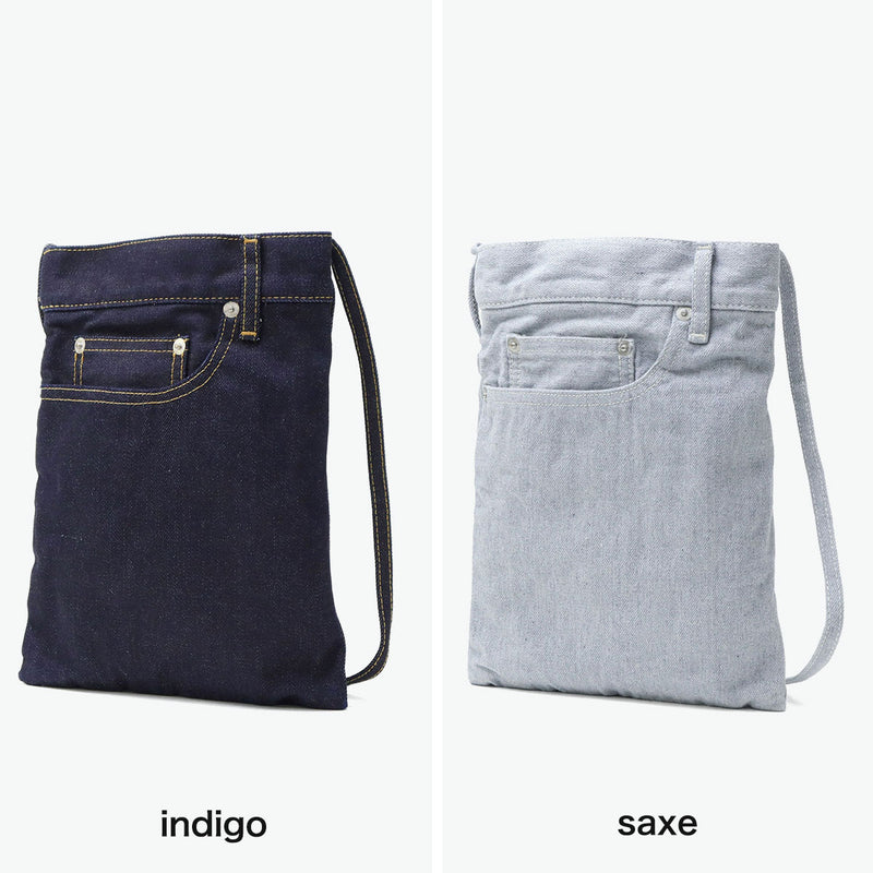 ビューティフルピープル ショルダーバッグ レディース ブランド 軽量 軽い おしゃれ beautiful people デニム バッグ ショルダー 斜めがけ 大人 20代 上品 かわいい A5 excerption denim washed sacoche 511980